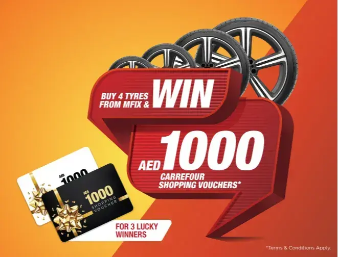 Buy 4 Tyres & Win Big with MFIX!